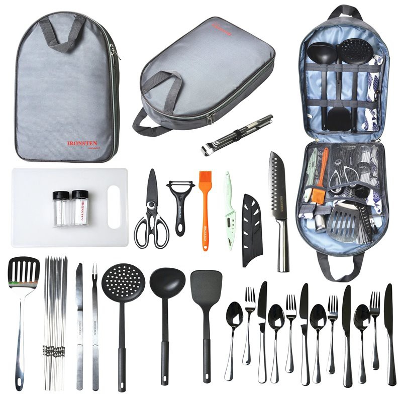 Ustensile de Gătit și Mâncat Pentru Camping